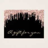 ギフト証明書バラドリップスレイズメイクアップアーティスト (正面)