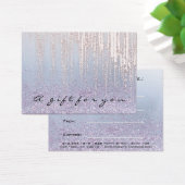 ギフト証明書バラメイクアップヘア爪、 ネイルワックスドリップ (デスク)