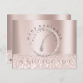 ギフト証明書バラ電解脱毛 ポストカード (正面/裏面)