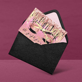 ギフト証明書ヘアドレッサーメイクアーティストラッシュ 名刺