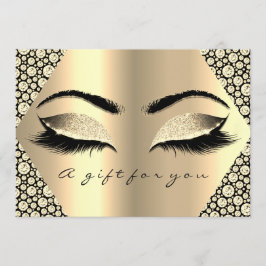 ギフト証明書ラッシュブラックダイヤモンドメイクアップ