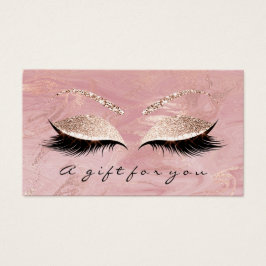 ギフト証明書大理石ピンクラッシュ拡張機能メイクアップ