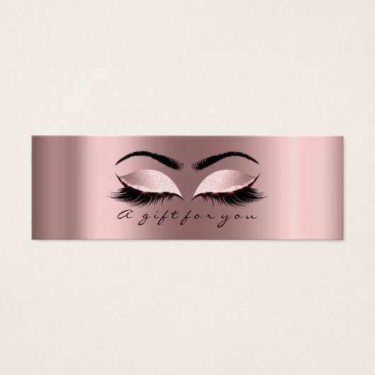 ギフト証明書小さな発疹メイクアップスパークグレー (正面)