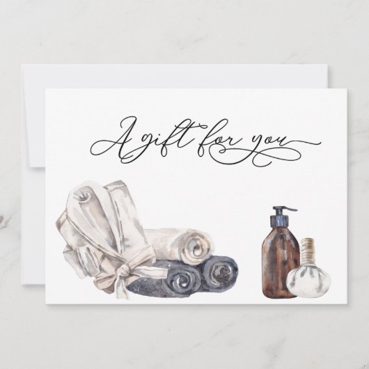 ギフト証明書日スパサロンマッサージ (正面)