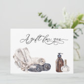 ギフト証明書日スパサロンマッサージ (スタンド正面)