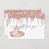 ギフト証明書清掃サービスハウスキーパー (正面/裏面)