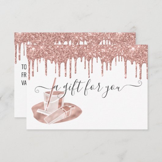 ギフト証明書清掃サービスハウスキーパー (正面/裏面)