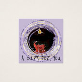 ギフト証明書爪、 ネイルヘアドレッサーメイクアップバイオレット (正面)