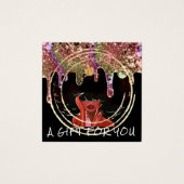 ギフト証明書爪、 ネイルヘアメイクアップドリップブラック