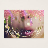 ギフト証明書爪、 ネイルヘアメイクドリップフォトバラ (正面)