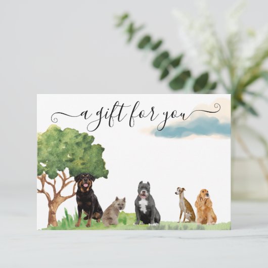 ギフト証明書犬トレーニングペット座り歩く (スタンド正面)