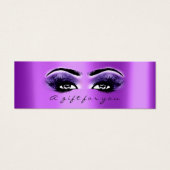 ギフト証明書紫バイオレットメイクアップ (正面)