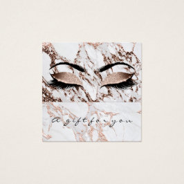 ギフト証明書銅大理石グリッターラッシュメイクアップ