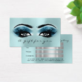 ギフト証明書青い水の金ゴールドまぶしメイクアップ (デスク)