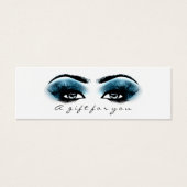 ギフト証明書青い海の白なまつげメイクアップ (正面)