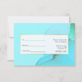 ギフト証明書髪とメイクアップFab抽象芸術インク (裏面)