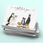 ギフト証明犬グルーミングペット獣医ボード