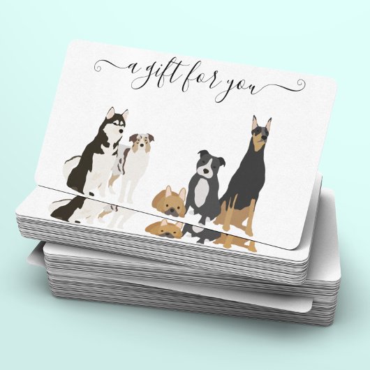 ギフト証明犬グルーミングペット獣医ボード