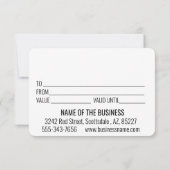 ギフト証明犬グルーミングペット獣医ボード (裏面)