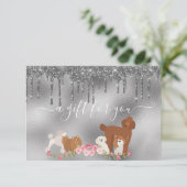 ギフト証明犬グルーミングペット獣医ボード (スタンド正面)