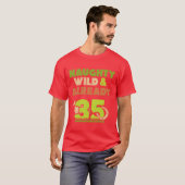 ギフト35歳の誕生日の女性馬家族 Tシャツ (正面フル)