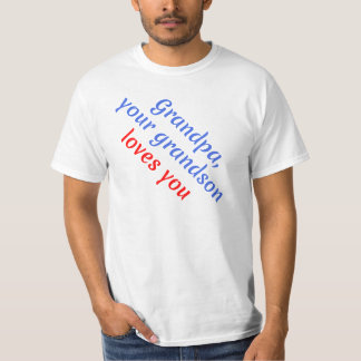 ギフト: おじいちゃん大好き - おじいちゃんへ Tシャツ