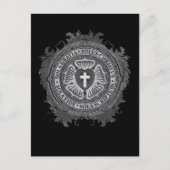 "ギフト"のLutherバラのキリスト教のイエス・キリストのキリスト教の主 ポストカード (正面)