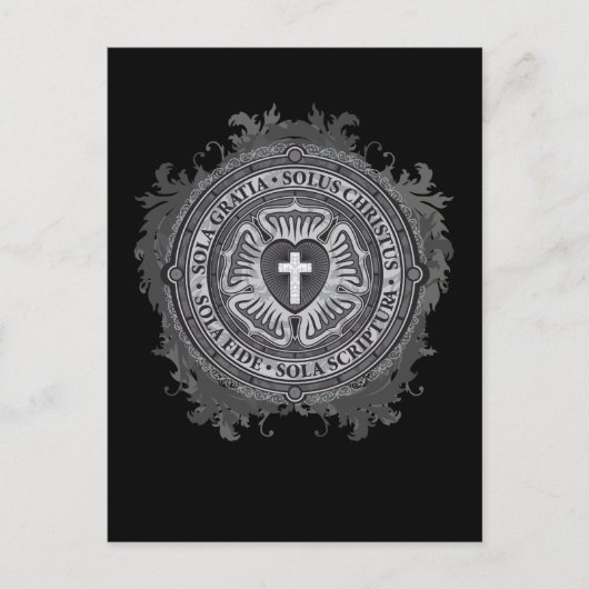 "ギフト"のLutherバラのキリスト教のイエス・キリストのキリスト教の主 ポストカード (正面)