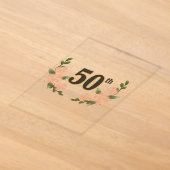 ギフト アクリル招待状 (レイダウン)