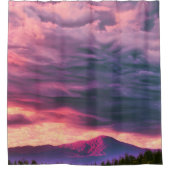 ギフト・オブ・夕べバラ シャワーカーテン (正面)