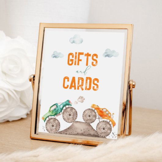 ギフト&カードモンスタートラック ポスター