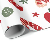 ギフト、キャンディー、おもちゃ入りパターン ラッピングペーパー (ロールコーナー)