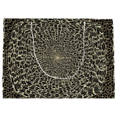 ギフト ゴールデン＆ブラック ラージ ギフトバッグ (裏面)