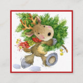 ギフト、フローリスト、エンクロージャ、名刺 エンクロージャーカード (正面)