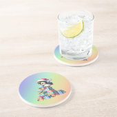 ギフト&ライトカード付きかわいいクリスマスペンギン コースター (側面)