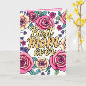 ギフト ラグジュアリー フラワー モダン コレクション カード (黄色い花)