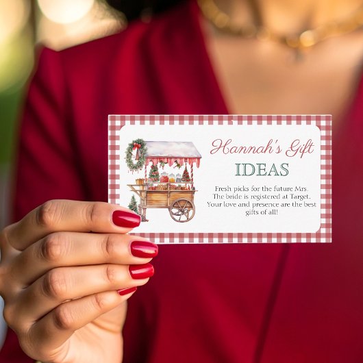 ギフト レジストリー マーケット ブライダル シャワー 封筒 カード