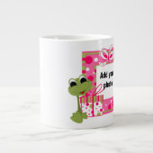 ギフト（写真やグッズの追加）ジャンボマググ ジャンボコーヒーマグカップ (正面)