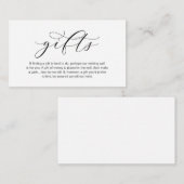 ギフト、美しいエレガンス豪華な囲いに関するノート エンクロージャーカード (正面/裏面)