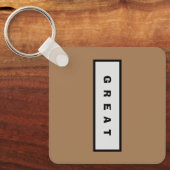 ギフト: 25ドル未満 魅力的な Authority® グレート キーホルダー (正面)