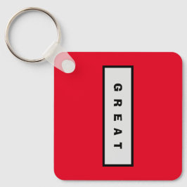 ギフト： 25$未満の魅力的な権威® 素晴らし キーホルダー