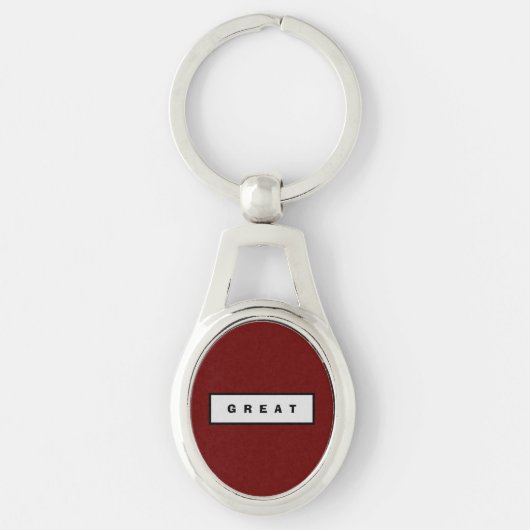 ギフト： 75$未満アクセサリー当局® 素晴らし キーホルダー (正面)