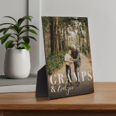 ギフトforグランプ&孫フォトキープサケ フォトプラーク