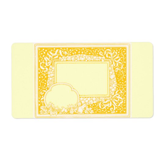 ギフトJARまたは….. ラベル (正面)