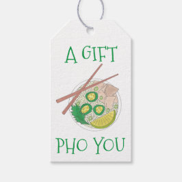 ギフトPho (for)のためにあなたベトナム麺スープグルメ ギフトタグ