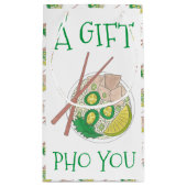 ギフトPho (for)のためにあなたベトナム麺スープグルメ スモールペーパーバッグ (裏面)