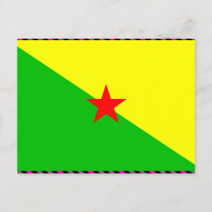 ギフランスのアナ国旗 ポストカード