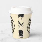 ギフ最高のト用のコーヒーまたは紅茶マグ 紙コップ (左)