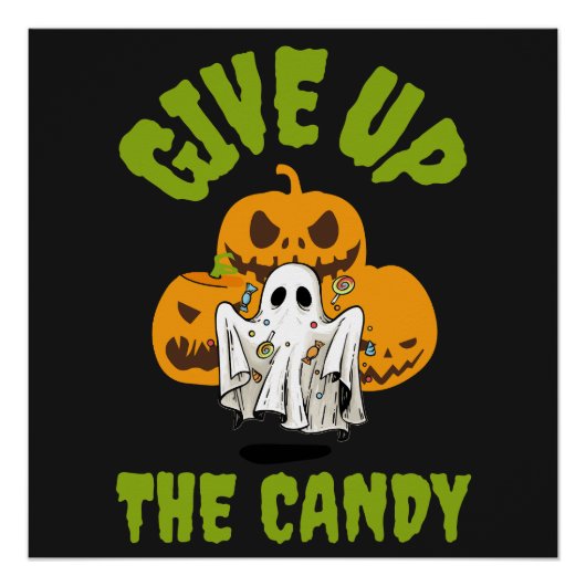 ギブアップ・ザ・キャンディー・ハロウィン ポスター (正面)