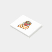 ギブスだよ、今日は仕事できない ポストイット (アングル)